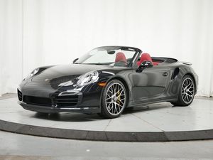2015 Por-sche Turbo <span class=keywords><strong>S</strong></span> cabrio 3.8L ikiz-Turbo deri navigasyon arka kamera sol direksiyon ile temiz başlık