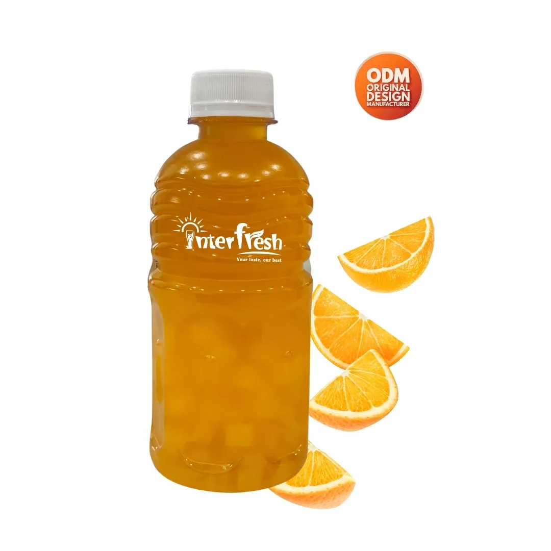 Бутылка 320 мл сока Nata De Coco, тропические напитки, производство, свежий вьетнамский высококачественный апельсиновый сок