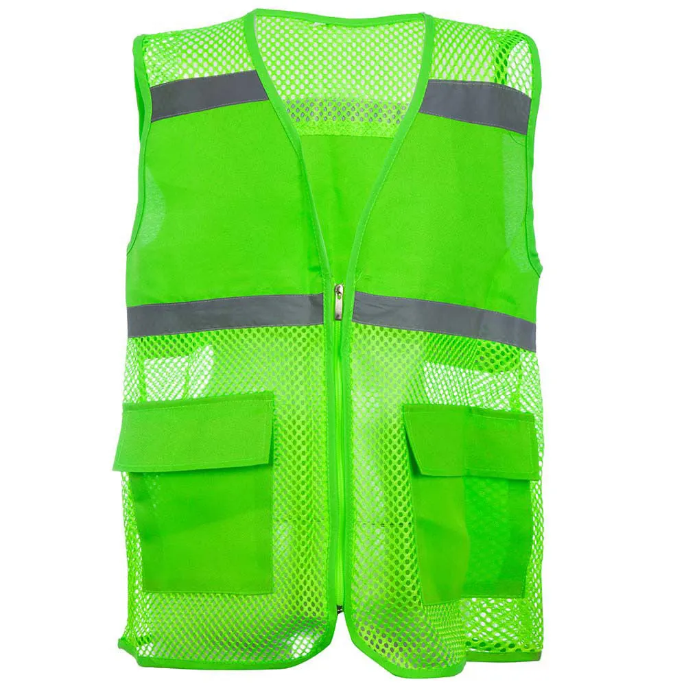 Reflective Vest Working Clothes High Visibility Day Night Warning Safety Vest Traffic Construction Safety Clothing