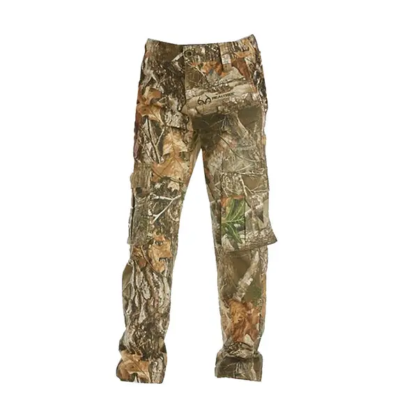 Personalizado hombre Caza Realstree Pantalones Hombres Camo Cargo Pantalones