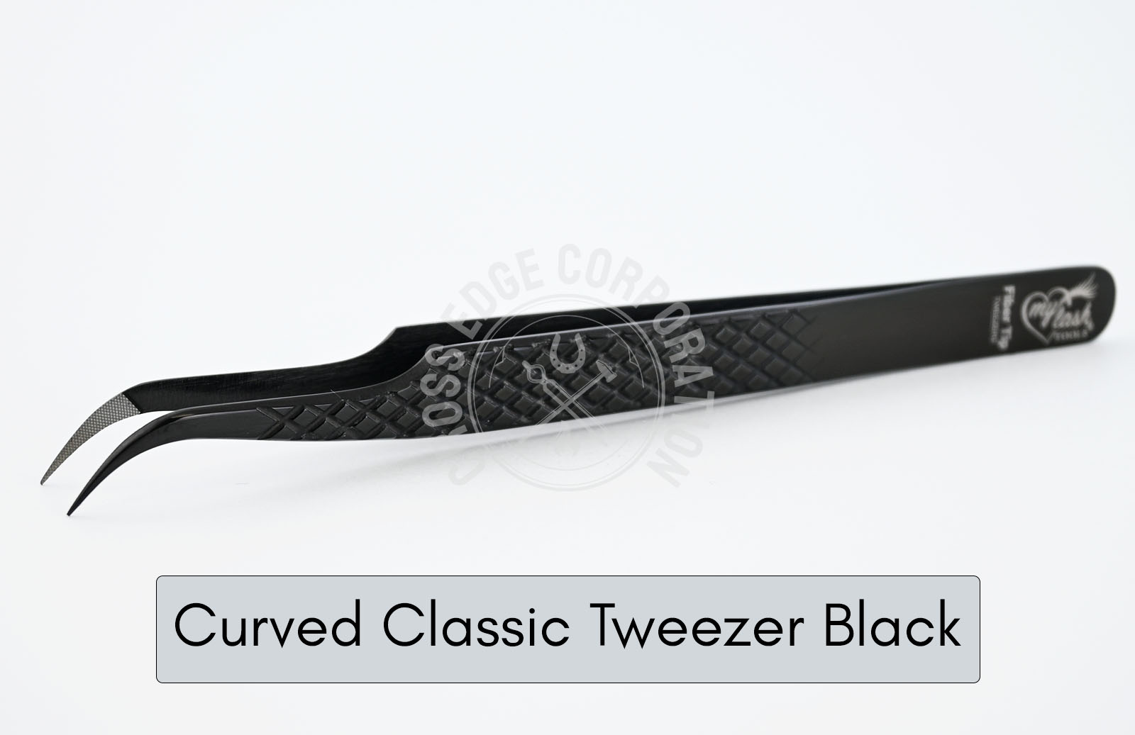 Curved Classic Tweezer Black