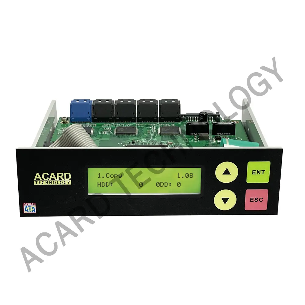 Acard controlador de 1 para 11, controle para blu-ray bd/dvd/cd, duplicador de cópia e cabos sata