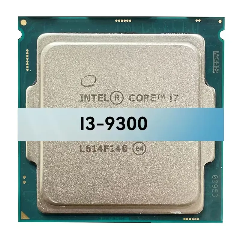 I3-9300 cpu bekas untuk Intel 9300 9300t 9320 9350k 9gen prosesor pc gaming profesional desktop