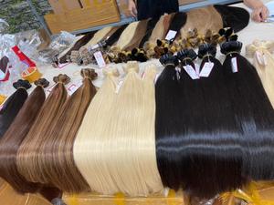 Wholesale Double Weft Hair Weave <strong>Bundle</strong> 100% Straight <strong>Bundles</strong> 100g Each European Quality From 6'' to 30'' - Product Image 4