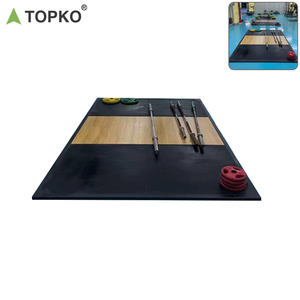 TOPKO高品質スクワットバッファボード重量挙げプラットフォームジムフィットネス機器重量挙げプラットフォーム