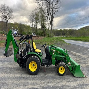 Johnn D 2025R农用拖拉机多功能4x4迷你轮式拖拉机，配有50马力发动机4WD，提供强大的牵引力和发动机 - Product Image 2