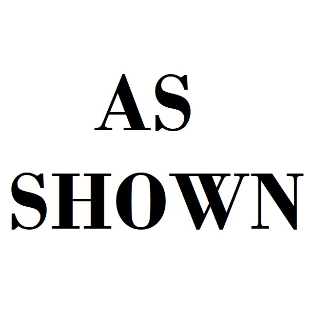AS SHOWN