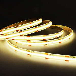 Yüksek yoğunluklu hiçbir <span class=keywords><strong>led</strong></span> nokta FOB <span class=keywords><strong>led</strong></span> şerit 24V 320 <span class=keywords><strong>led</strong></span>/m esnek COB <span class=keywords><strong>led</strong></span> şerit işık - Product Image 6
