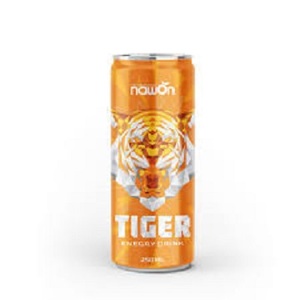 Kaplan enerji içeceği kırmızı üzüm yeni enerji içeceği 250ml kaplan sağlıklı karbonatlı logo enerji içeceği şekersiz