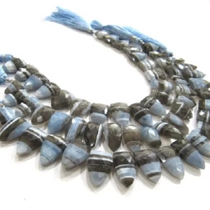 Natural Boulder Opal Arrowhead Trillian Shape 10x19mm Beads Sold Per Strand 8 Inches Long Wholesale Beads