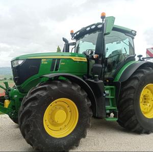 農業用トラクターJohn and deee 120 hp 4x4フル装備オリジナル中古フランス