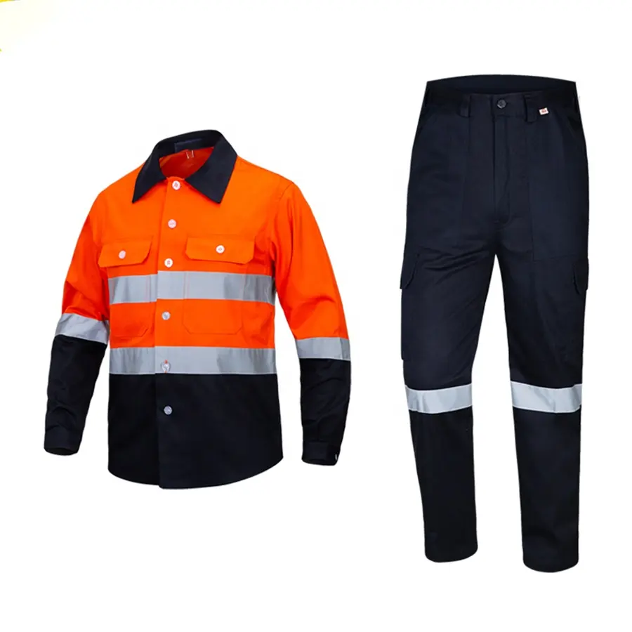 Traje de seguridad reflectante para electricista, ropa de trabajo, uniforme de seguridad para hombre