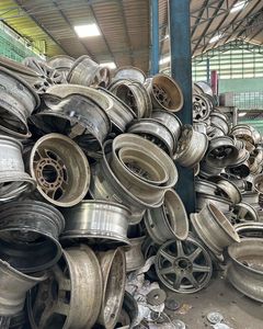 ホイールスクラップ99.90% 合金スクラップ良いグレード6063アルミニウムスクラップ合金ホイール世界販売99%