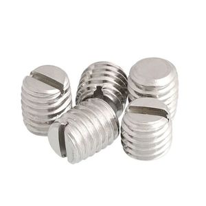 Custom M2 2.5 M3 M4 M5 M6 <strong>DIN551</strong> Stainless Steel Grub <strong>Screws</strong> M2 X 6mm <strong>Slotted</strong> Head Cone Point <strong>Set</strong> <strong>Screw</strong> - Product Image 6