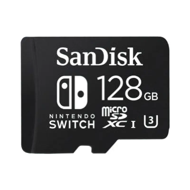SANDISK SDSQXAO-128G-GN3ZN MICROSDXC con marchio 128GB U3 C10 UHS-1 100 MB/S R 90 MB/S W per interruttore