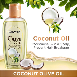 En yüksek kalite Ginvera 2 in 1 hindistan cevizi zeytinyağı zengin cilt onarım ve saç için faydaları - Product Image 4
