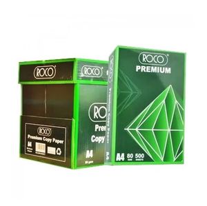 En iyi fabrika fiyatlı ROCO A4 kopra kağidi Premium 80gsm hiçbir sıkışma baskı özelleştirilebilir ambalaj - Product Image 1