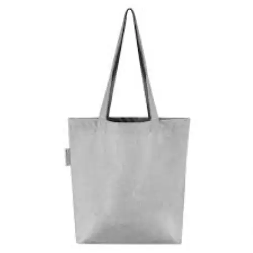 Tas belanja katun Supermarket ramah lingkungan tas Tote wanita katun dapat dipakai ulang tas belanja poliester cetakan layar kustom