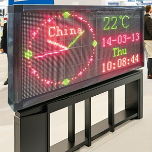 Tablero digital LED programable para interiores para logotipo de tienda Uso en Metro Pantalla de desplazamiento Pantalla de mensaje de texto LED - Product Image 2