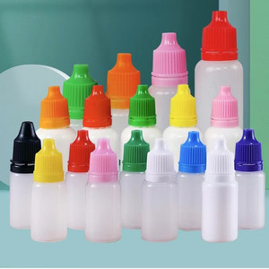 <strong>3ml</strong> 5ml 10ml 15ml 20ml 30ml 50ml 100ml <strong>PE</strong> Plastic Soft Eye Drop Glue Squeeze <strong>Dropper</strong> <strong>Bottle</strong> with Childproof Cap - Product Image 5