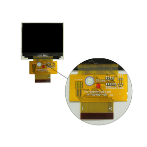 Microtech工厂定制2.4英寸液晶屏小尺寸320*240 MCU(P)& RGB接口40PIN + RTP ILI9342薄膜晶体管显示模块