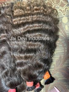 インドバージンヘアエクステンション生インドテンプルヘアライトブラウンシングルドナーロングヘアバルク供給