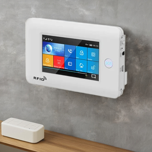 Sistema de alarma de seguridad para el hogar inteligente inalámbrico con conectividad Wifi/4G Sistema de seguridad para el hogar GSM con características de monitoreo de puerta contra incendios