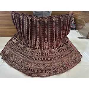Premium Rajwada tarzı ağır Jarkan çalışma Lehenga 4 metre Flair ve ağır bluz ile Set toptan ticaret tasarım ucuz fiyat - Product Image 2