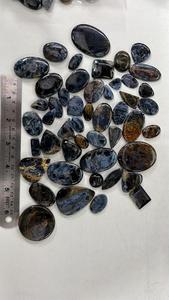 Oval yastık markiz armut kesim kökenli namibya Mix şekli Cabochon doğal Pietersite taş - Product Image 3