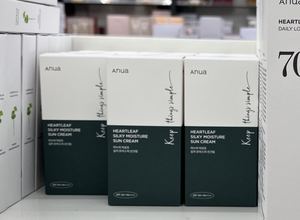 Kore cilt bakım ürünleri anua cilt bakımı güneş koruyucu SPF <span class=keywords><strong>50</strong></span> güneş blok krem Heartleaf ipeksi nem güneş kremi 50ml