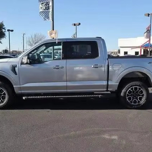เบาะหนังสำหรับเครื่องยนต์เทอร์โบ xllt F-150ฟอร์ด2023สีดำระบบขับเคลื่อนล้อหน้าพร้อมพวงมาลัยซ้าย