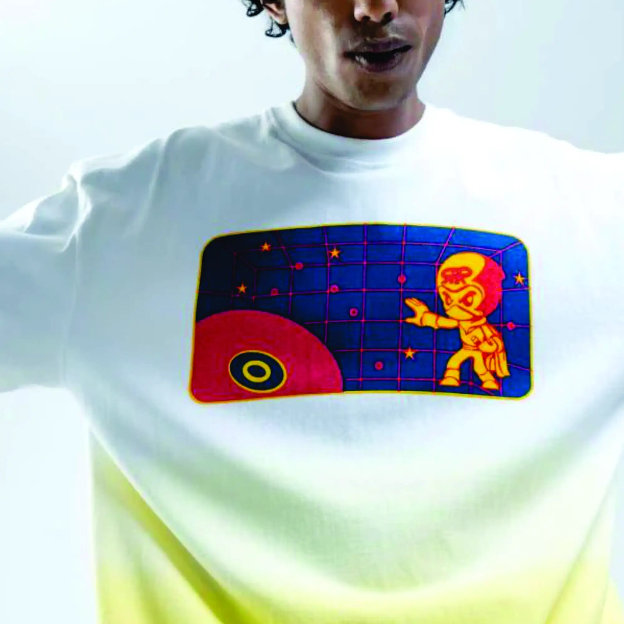 Retro Hip-Hop Short-Sleeved T-Shirt Men's Trend Summer's New Trend High Street Tops