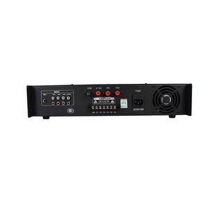 Amplificador de alta potencia de fábrica con entrada de micrófono de dos canales 500W con control de volumen independiente - Product Image 2