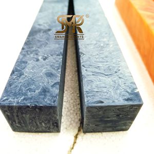 Thanh lịch màu Xám nhựa khối cho dao xử lý và các dự án thủ công mịn kết thúc tùy chỉnh trống lý tưởng cho chuyển và khắc - Product Image 6