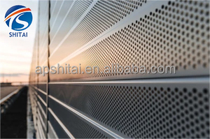 Barrière acoustique insonorisée pour mur, micro-trou insonorisant pour autoroute, pour chaussée, extérieur - Product Image 6