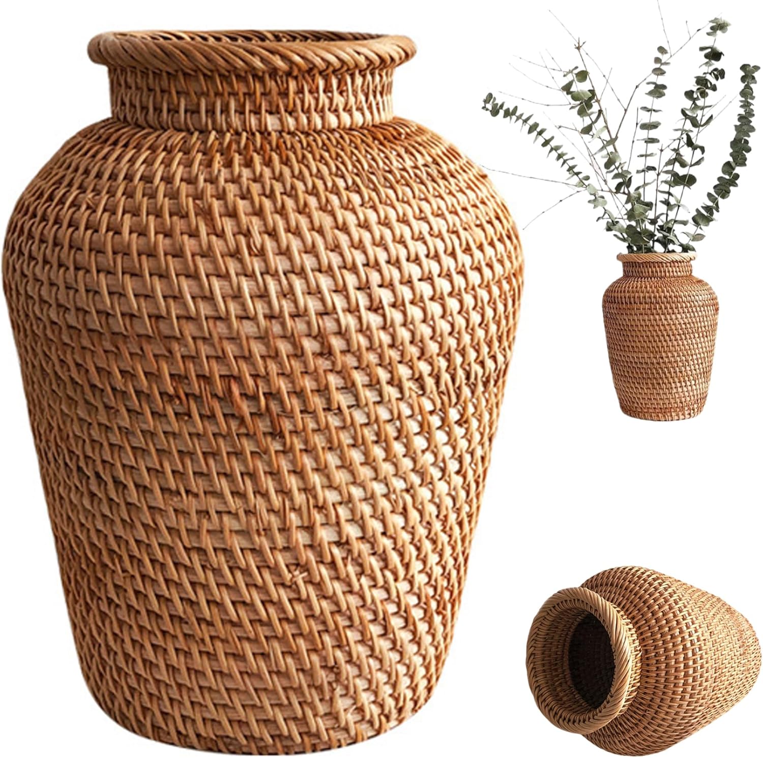 Rotin naturel marron/beige