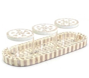 Lọ Kẹo Thủ Công Mẹ Ngọc Trai Acrylic Bộ Lọ Đựng Đồ Vỏ Acrylic Hộp Và Khay Quà Tặng Eid Bộ Dụng Cụ Đột Biến Vỏ Sò - Product Image 1