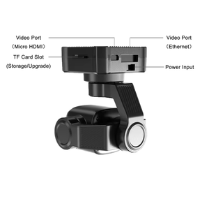 SIYI A8迷你4K 8MP超高清AI识别6X数字变焦万向摄像机，带SonySensor夜视3轴稳定器FPV无人机 - Product Image 5