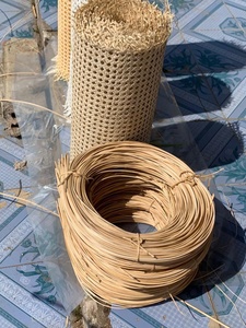 卷装家具用生藤条织带竹芯