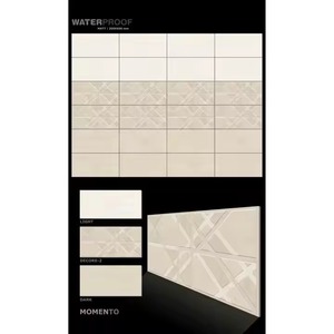 300x600mm High-Quality <strong>Momento</strong> Grey Design 30x60cm Matte Finish Ceramic 12x24 Interior Bathroom Mould Glazed Wall Tiles - Product Image 1