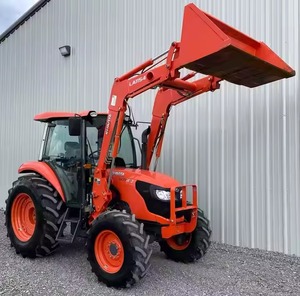 热销产品使用久保田L4701DT农业拖拉机4x4农业作业前负载农机 - Product Image 1