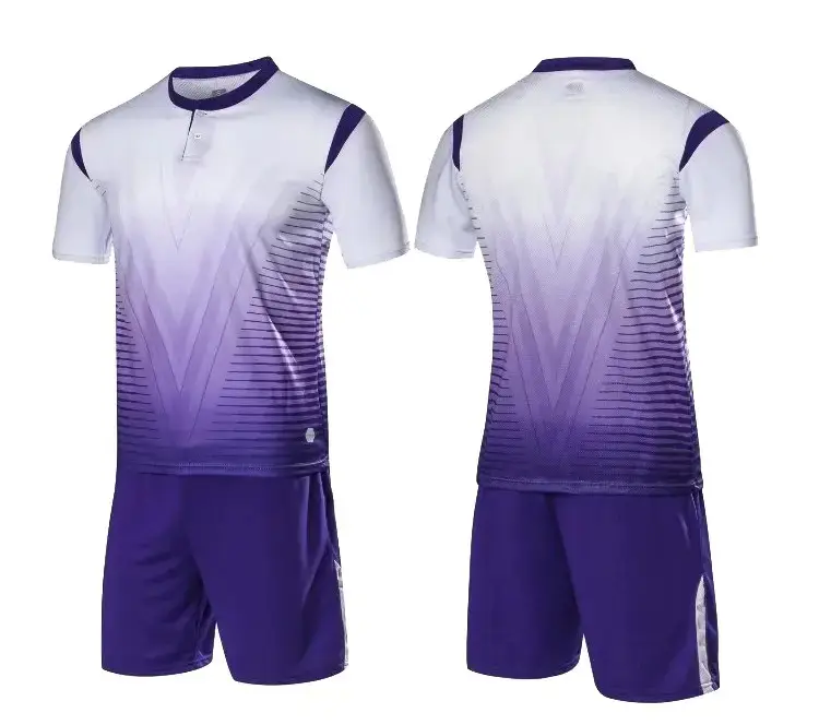 Artı boyutu özel ucuz spor giyim tasarımcı futbol forması özel futbol kitleri erkekler için futbol forması yüceltilmiş spor