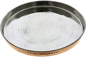 传统风格印度铜餐具批发供应商不锈钢棒餐具上菜经典设计 - Product Image 3