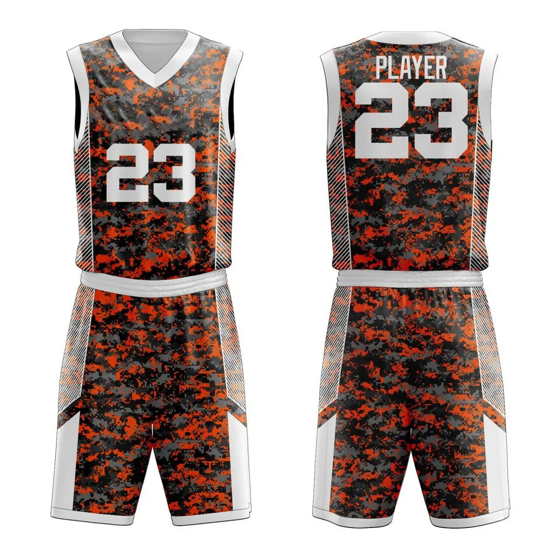 사용자 정의 만든 자신의 디자인 2023 최신 디자인 프리미엄 품질 스포츠 착용 농구 유니폼