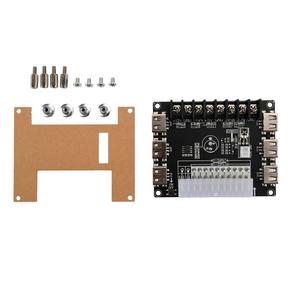 24ピンATX電源ブレイクアウトボードとアクリルケースキットモジュールアダプター電源コネクタサポート3.3V/5V/12V - Product Image 6