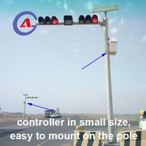 2 Way Traffic свет Зебра пешеходного перехода системы PLC удобная программа беспроводной пешеходный контроллер - Product Image 4