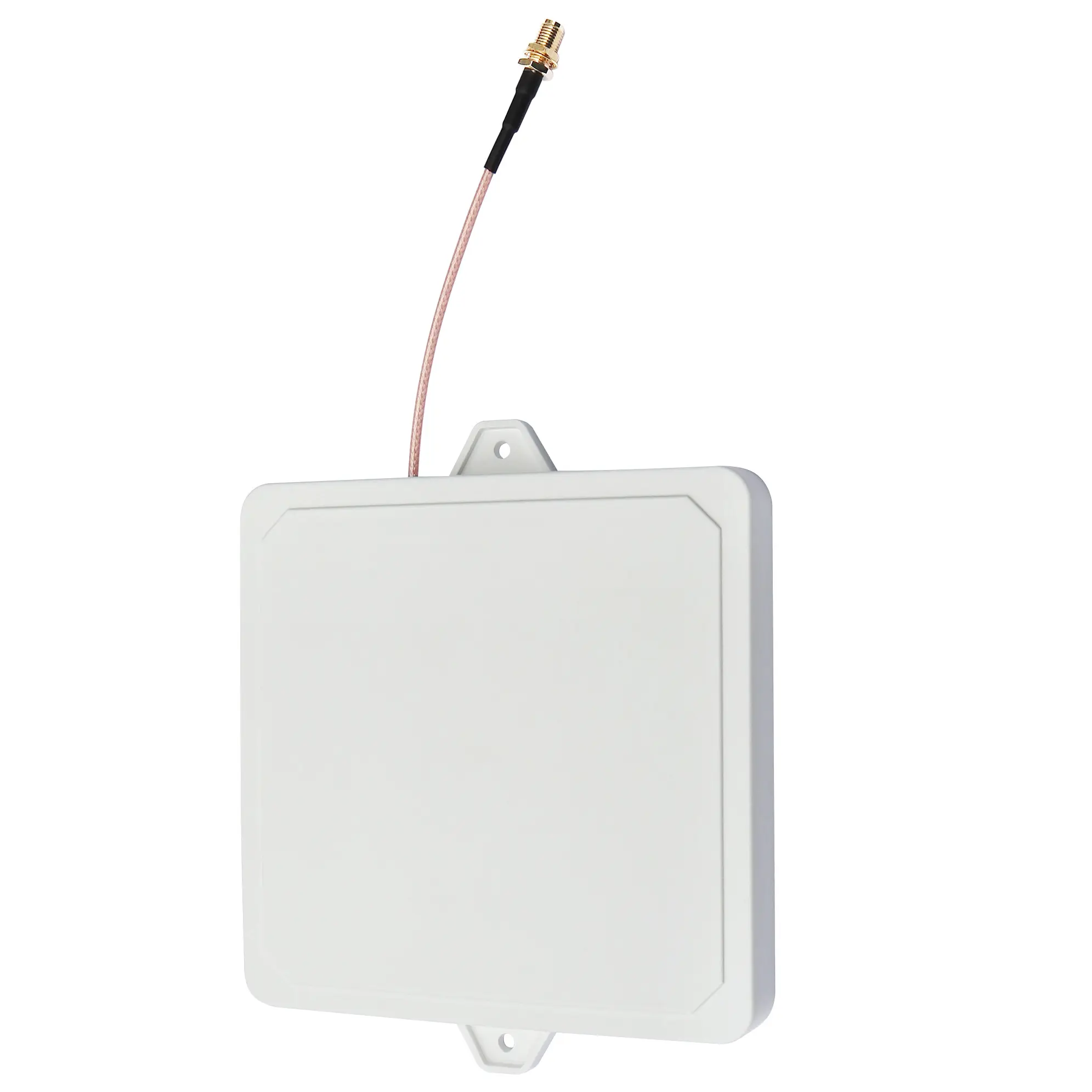 Antena pequeña impermeable UHF RFID, antena RFID de polarización circular para seguimiento logístico