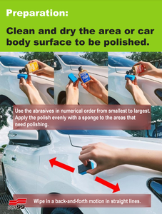 Key product making the car paint shiny Professional Car <strong>Polish</strong> Suitable for consumers who are <strong>using</strong> abrasives for the first time - Product Image 5