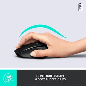 <strong>Logitech</strong> MK345 Wireless <strong>Keyboard</strong> &amp; Mouse Combo Full - Size, with a 2.4G Wireless Receiver, Black Color - Product Image 5