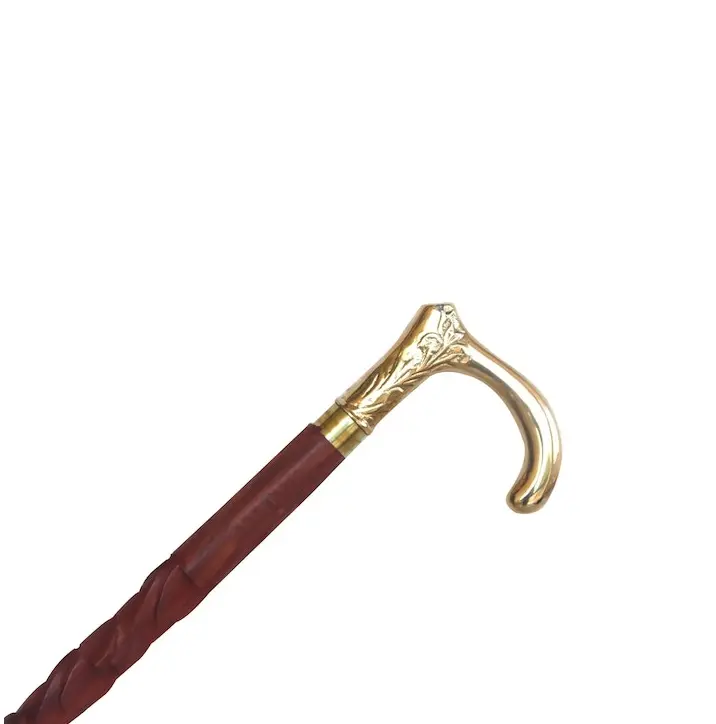 Handmade Walking Stick Brass xử lý Antique trang trí Gậy cho nam giới Phụ Nữ Món quà tốt nhất